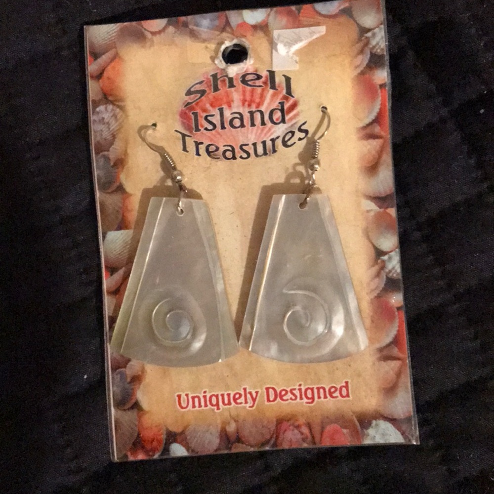 Earrings. New